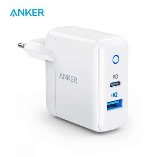 Anker 2-Port USB C Type C Wall Charger with 18W Power